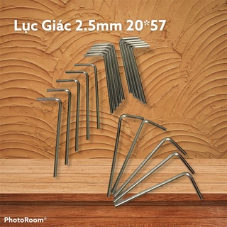 Lục giác 2.5mm (dài 20*57mm, 2.5ly)