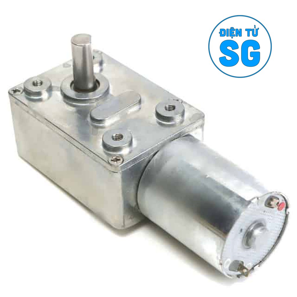 Động cơ giảm tốc hộp số vuông góc JGY370 18 RPM / 40 RPM / 160 RPM (Tốc độ tùy chọn)