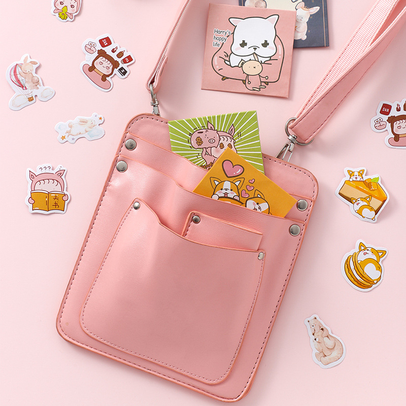 Set 45 Miếng Dán Trang Trí Hình Lá Thư Ngộ Nghĩnh