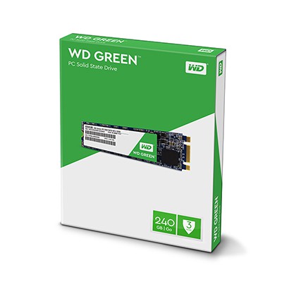 Ổ Cứng SSD Western Digital Green M.2 2280 Sata III 240GB WDS240G2G0B / Hàng Chính Hãng