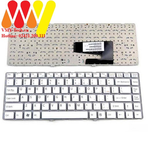 Bàn phím laptop Sony Vaio NW VGN-NW20EF VGN-NW100 VGN-NW120J VGN-NW130J VGN-NW130J/S VGN-NW135J