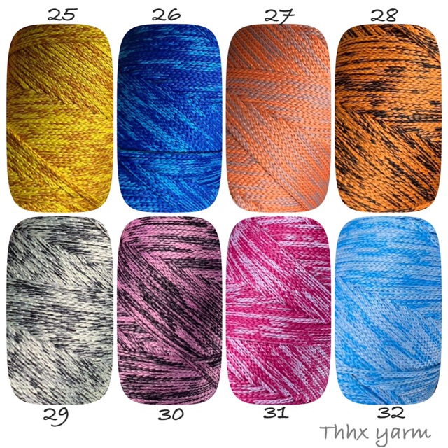 Sợi dệt loang cuộn 130gram