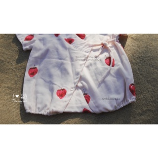 Rập giấy may body yukata sơ sinh_SS3
