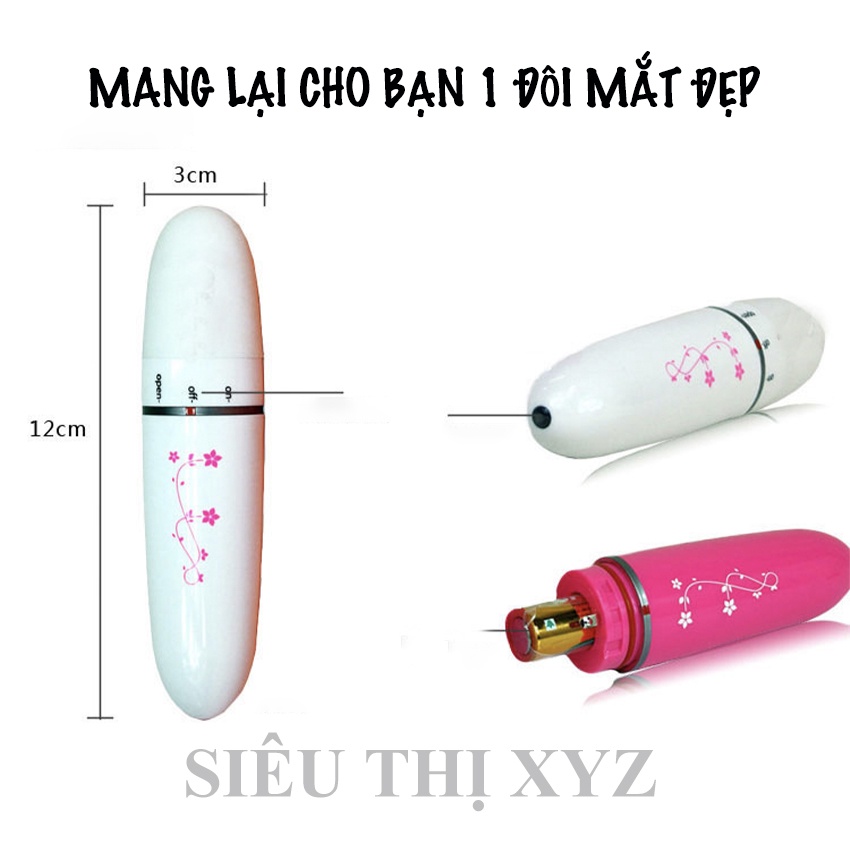 Máy Massage Mắt Mini 208 Cầm Tay Rung Mini Giúp Mát Xa Loại Bỏ Quầng Thâm Mắt, Mang Lại 1 Đôi Mắt Đẹp - Y65