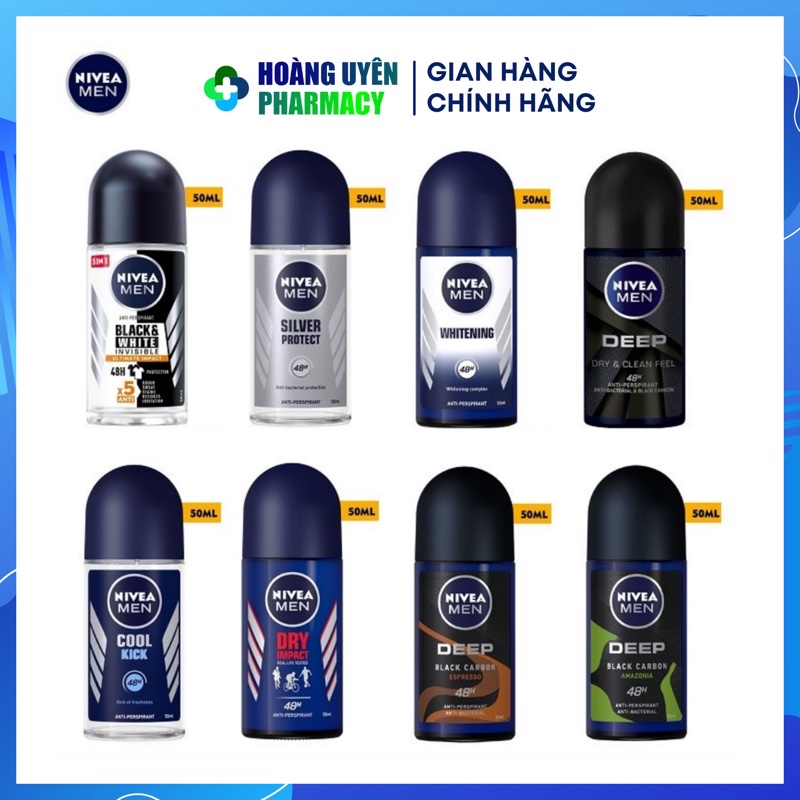 Lăn khử mùi Nivea Men 50ml