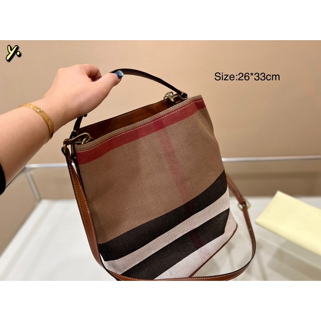 Burberry Túi Xách Thể Thao Đeo Vai Thời Trang Sang Trọng Cho Nam Nữ