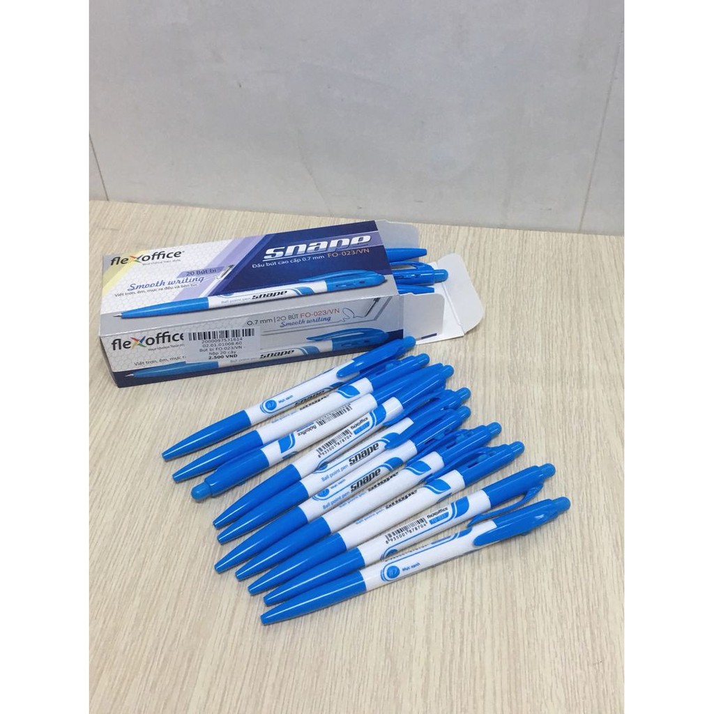 Bút bi Thiên Long FO 023 CHÍNH HÃNG hộp(20 chiếc)
