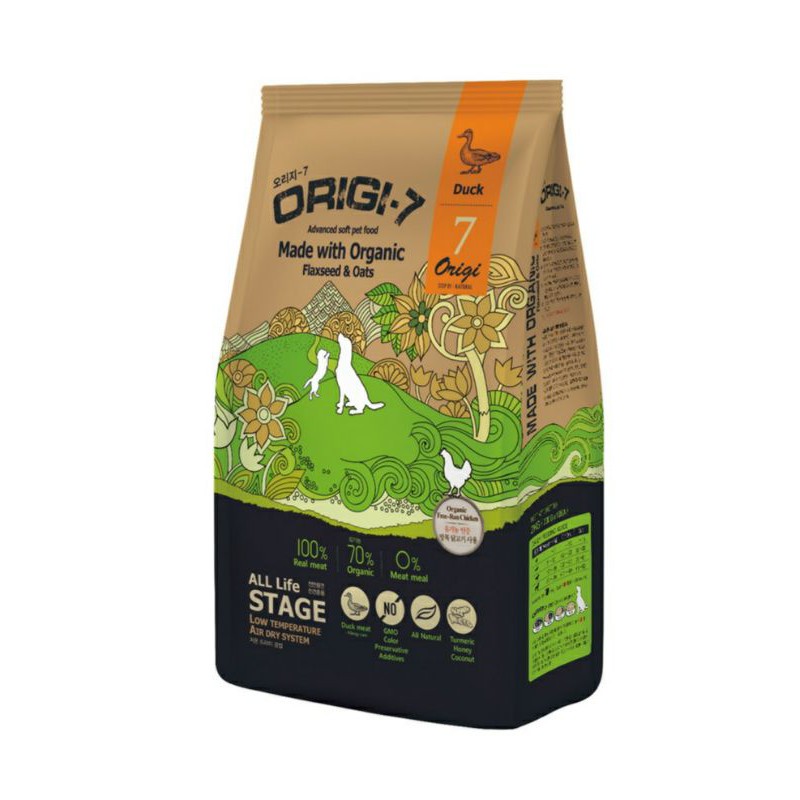 1.2kg THỨC ĂN HẠT MỀM HỮU CƠ THỊT VỊT ORIGI-7