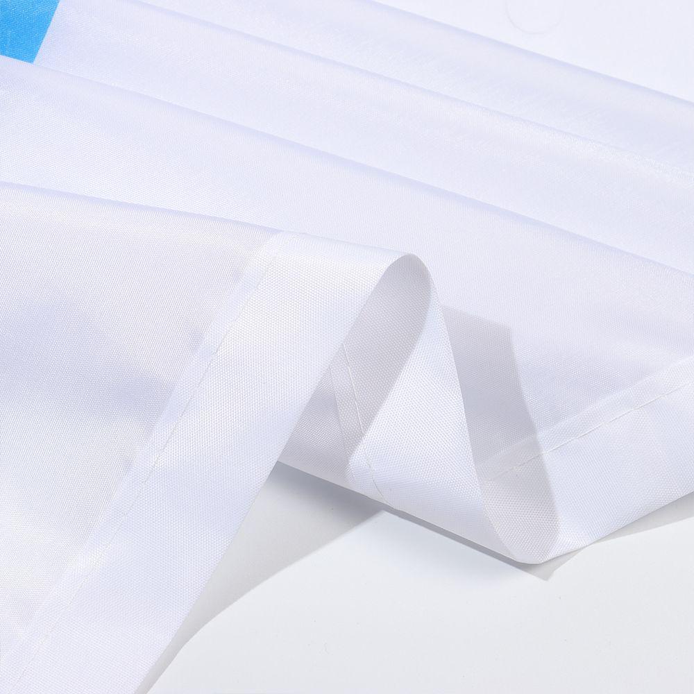 YNATURAL Double-line Edge Banding Olympics Game Flag Indoor Decoration Polyester Fabric Outdoor Banner Hangable Fade Resistant for Garden Patio Yard with Brass Grommets Olympic Decorations