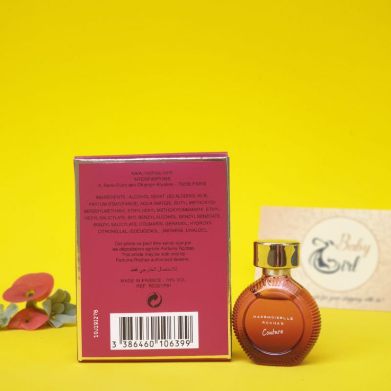 NƯỚC HOA MINI NỮ MADEMOISELLE COUTURE ROCHAS EDP 4.5ML
