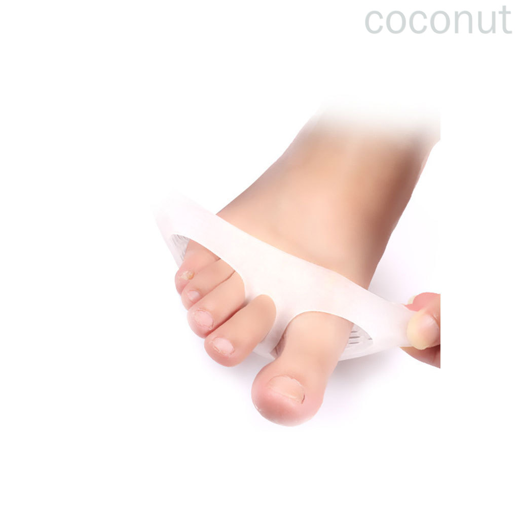 (Hàng Mới Về) 1 Cặp Đệm Silicone Đeo Ngón Chân Giúp Giảm Đau Và Chống Trượt Màu Sắc Ngẫu Nhiên