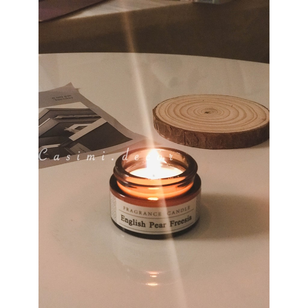 [FOLLOW NHẬN MÃ] Nến thơm mini 15g Fragrance Candle trang trí bàn học vintage phong cách Hàn Quốc Casimi Decor