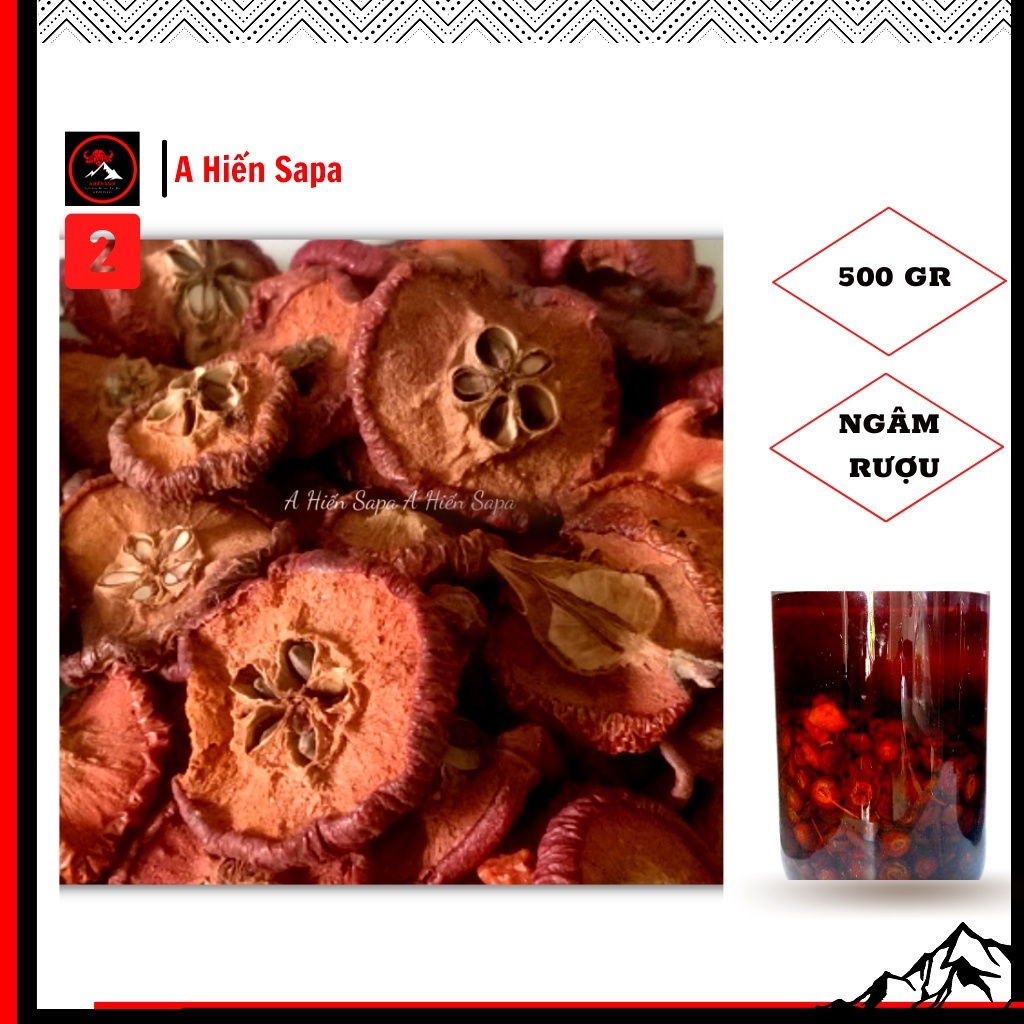 Táo mèo khô Sapa chuẩn gốc gói 500gr, nhà tự làm đảm bảo vệ sinh