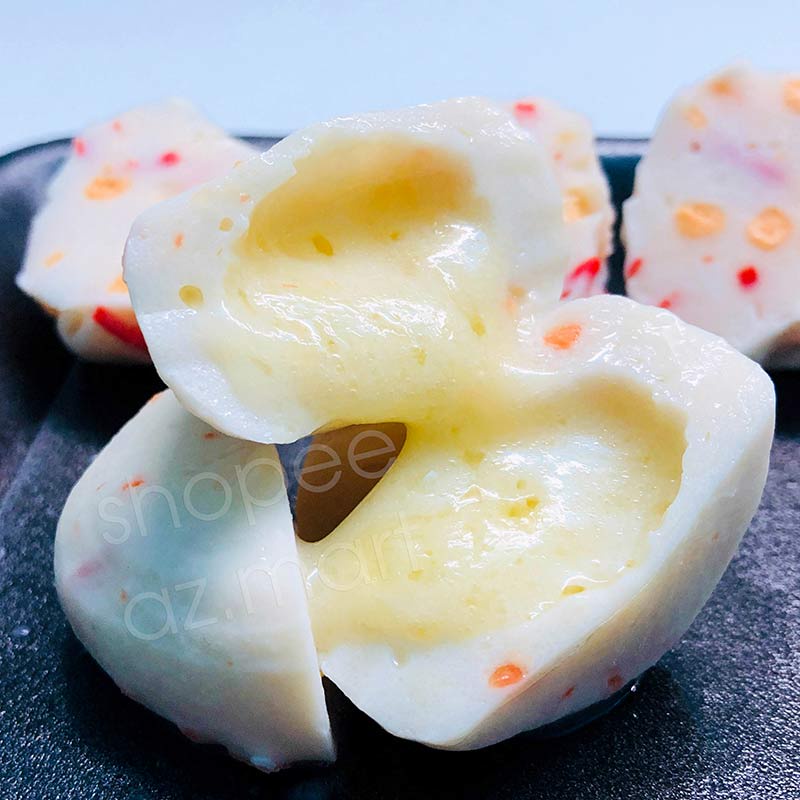 Hải Sản Cá Viên Nhân Phô Mai Mozzarella Viên Thả Lẩu CB Malaysia