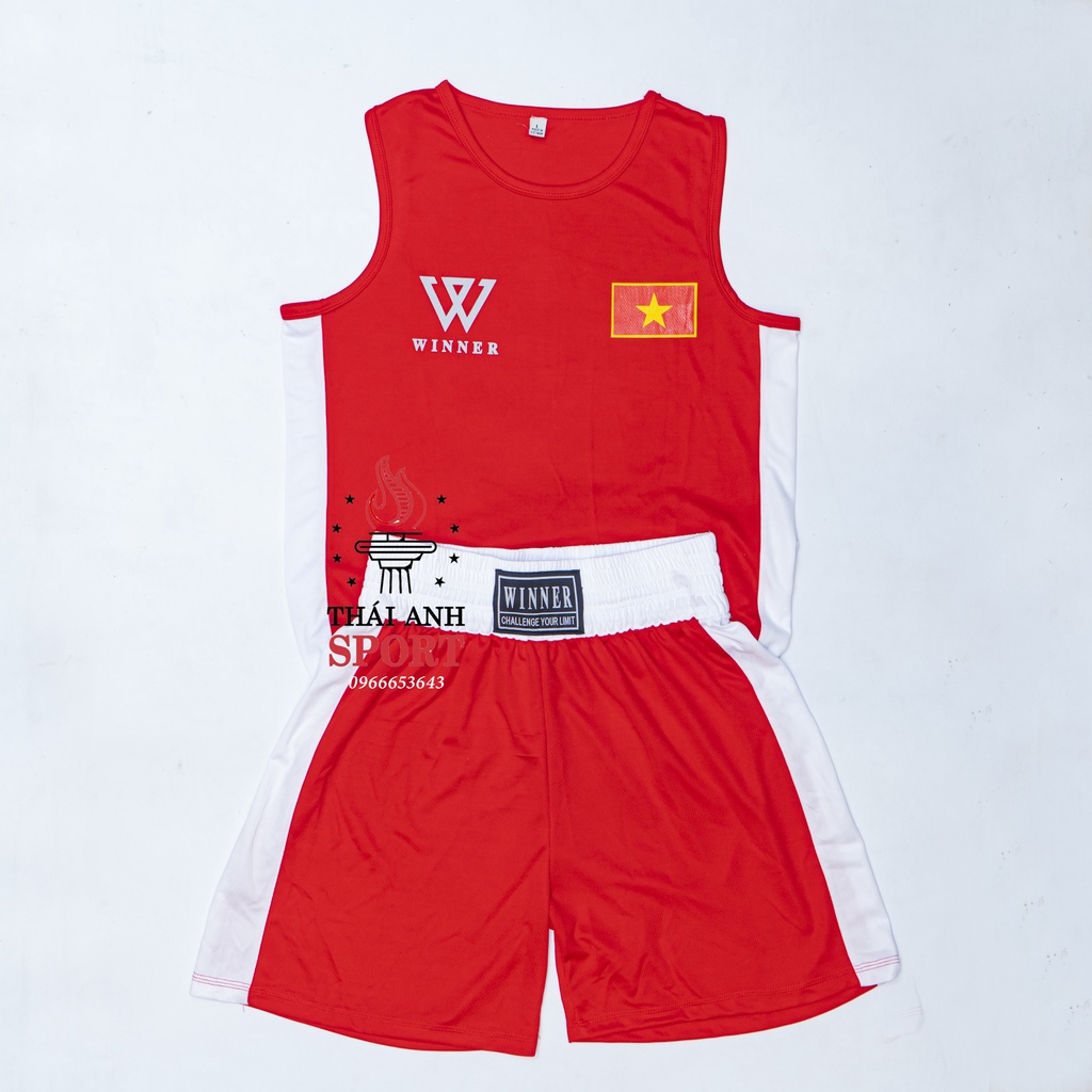 Bộ quần áo boxing Winner Pro thun lạnh