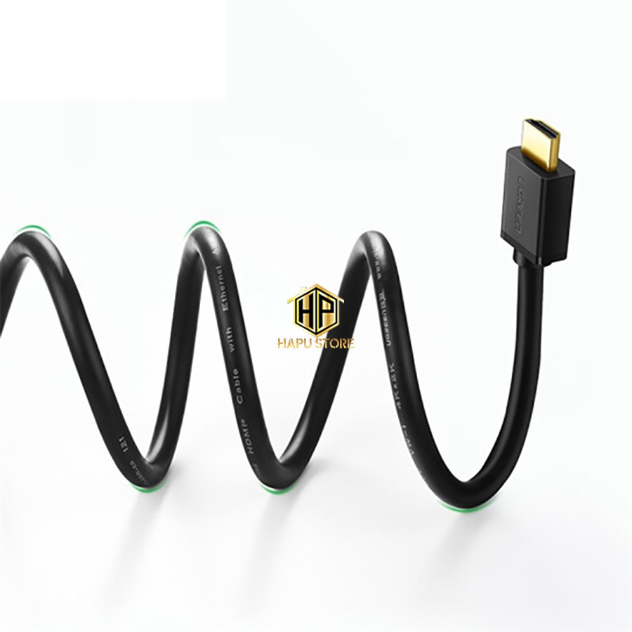 Cáp HDMI 2.0 Ugreen 60820 dài 1,5M hỗ trợ 4K, Ethernet chính hãng - Hapugroup