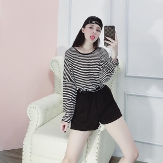 Áo pull giấy mỏng kiểu đan lưng sexy dáng thụng oversize (8809#)