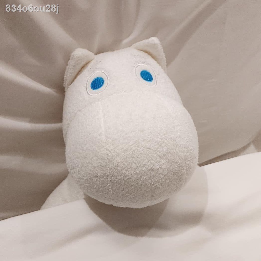 yangyanBúp bê hà mã Moomin Pu Chun cùng cô gái trái tim gối đồ chơi sang trọng cho nam và nữ món quà sinh nhật