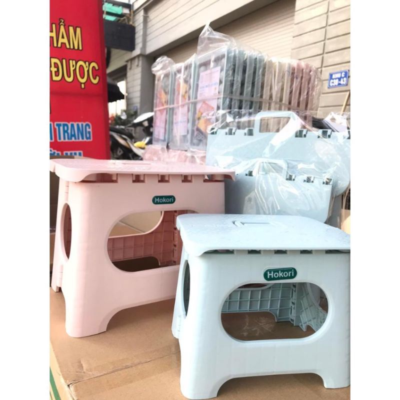 ghế đẩu gấp cho bé hokori 2058