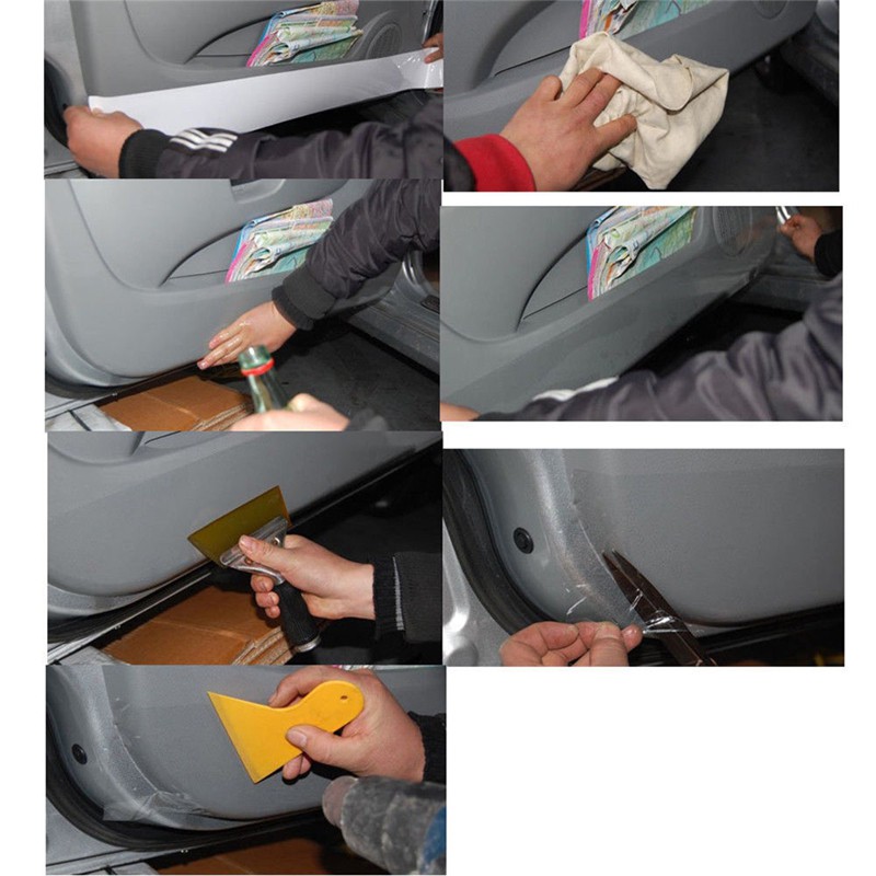 Miếng Phim Dán Cửa Xe Hơi Chống Trầy Xước 118 X6