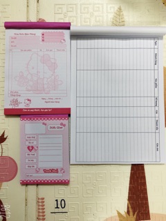 Combo sổ bán hàng-phiếu giao hàng-hoá đơn