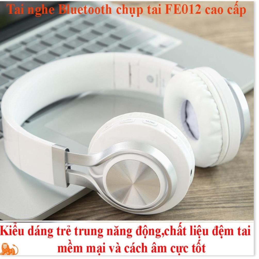 Tai nghe bluetooth, Headphone Có Mic, Tai Nghe Gaming Giá Rẻ.Mua Ngay Tai Nge Bluetooth Chụp Tai Fe012 Cao Cấp Âm Thanh