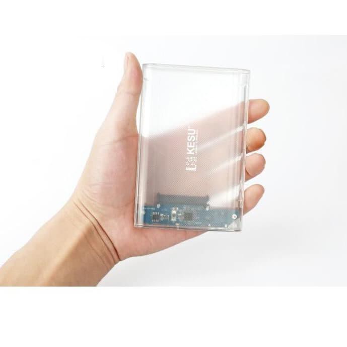 Hộp Đựng Ổ Cứng Ngoài Ssd Sata 3 2.5 Inch Usb 3.0 Trong Suốt | BigBuy360 - bigbuy360.vn