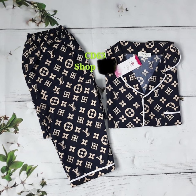 Pizama tay dài quần dài mẫu ngẫu nhiên 🥳🌈🌈 | BigBuy360 - bigbuy360.vn