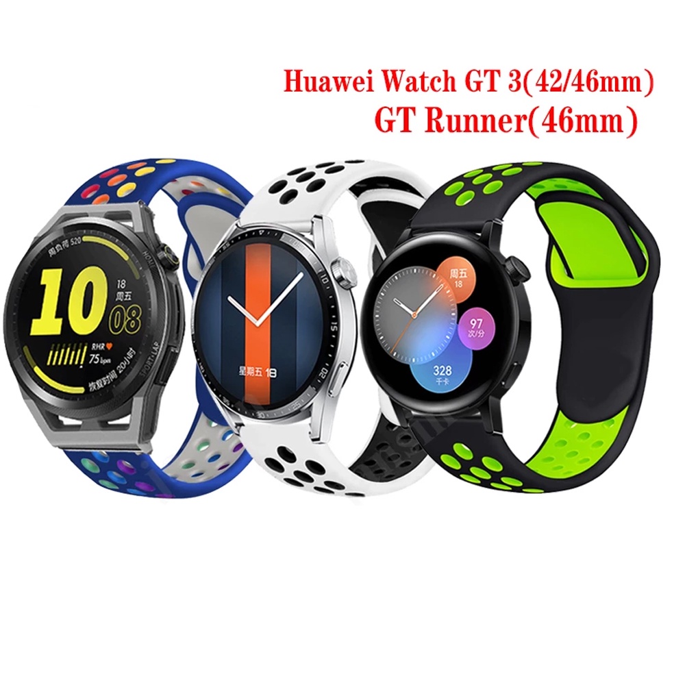 Dây đeo Silicon thể thao Huawei Watch GT4/GT3/GT3 PRO/GT2 PRO/GT2/GT2 PRO