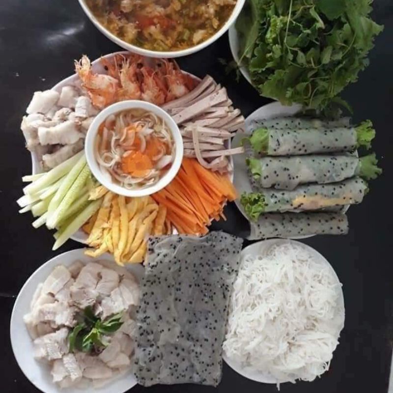 Bánh tráng nhúng mè đen Ninh Thuận 2,1 kg