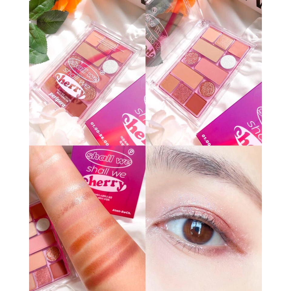 Bảng phấn mắt 𝑷𝑬𝑹𝑰𝑷𝑬𝑹𝑨 𝑨𝒍𝒍 𝑻𝒂𝒌𝒆 𝑴𝒐𝒐𝒅 𝑻𝒆𝒄𝒉𝒏𝒊𝒒𝒖𝒆 𝑷𝒂𝒍𝒆𝒕𝒕𝒆