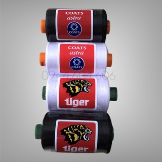 CHỈ COATS astra, TIGER,  AGFA TRẮNG ĐEN