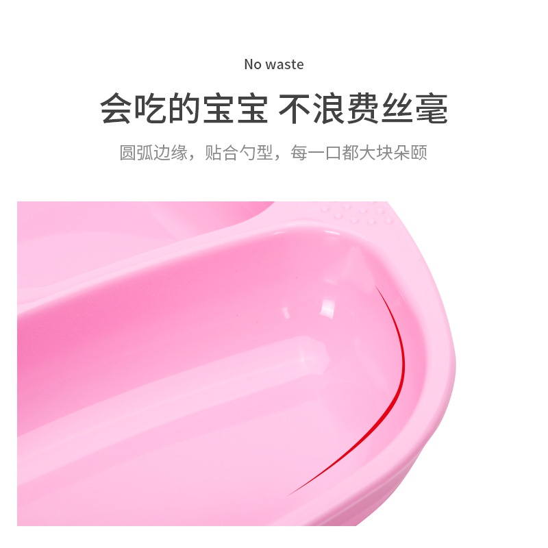 Bộ 3 Dụng Cụ Ăn Chống Rơi Họa Tiết Hoạt Hình Dễ Thương Cho Bé