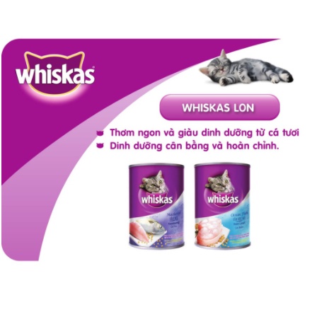 WHISKAS Thức ăn cho mèo lớn dạng hạt vị cá ngừ 1.2kg