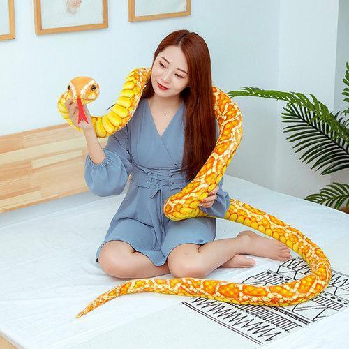Thú Nhồi Bông Hình Con Trăn Python Đáng Sợ