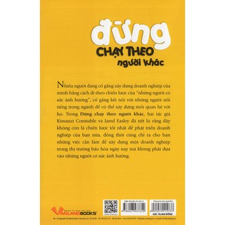 Sách - Đừng Chạy Theo Người Khác