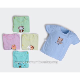Áo Sơ Sinh Cộc Tay Cho Bé