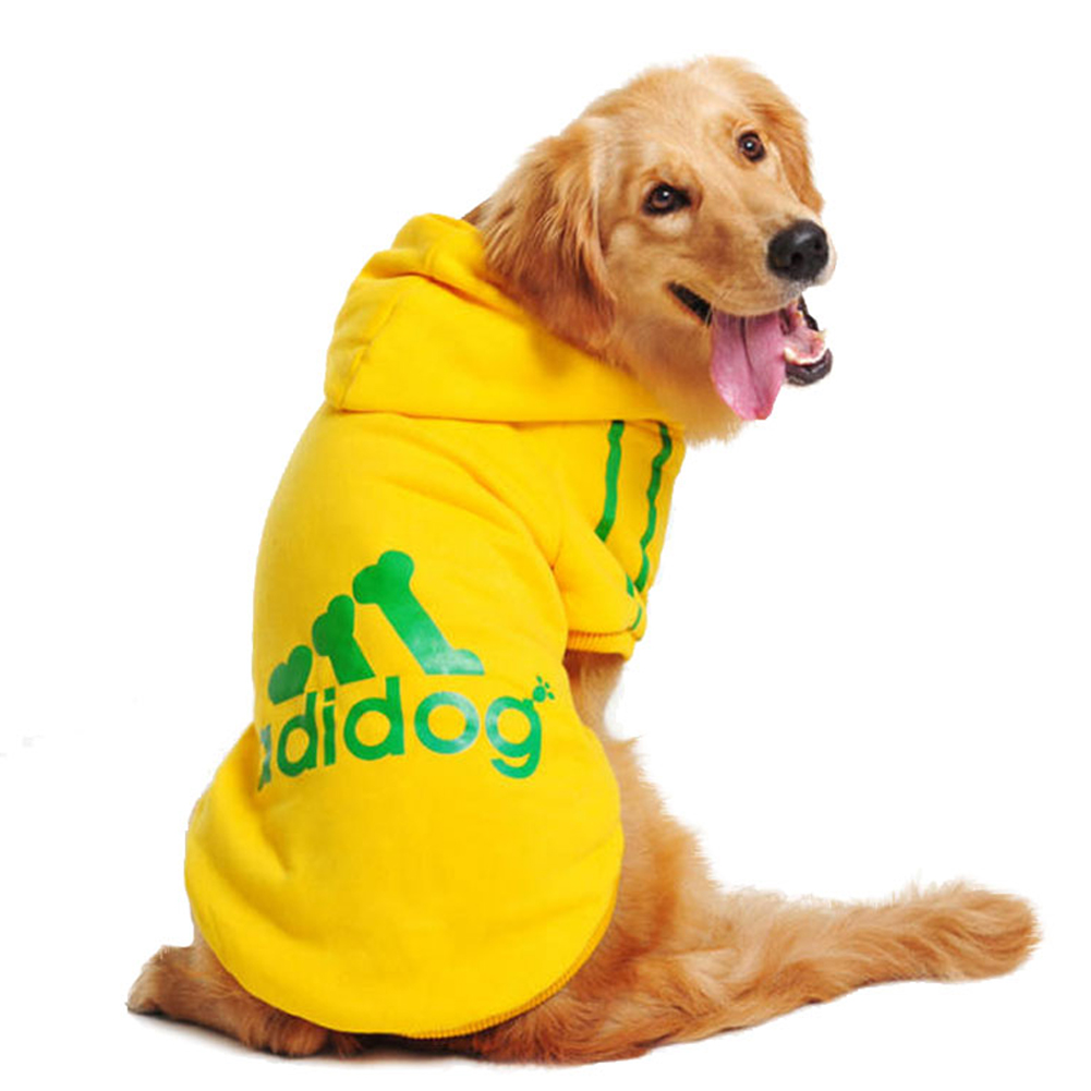 Mùa Thu Đông Quần Áo Cho Chó Lớn Quần Áo Thể Thao Labrador Golden Retriever Áo Ấm Áo Hoodies Bông Mềm Mại Áo Khoác