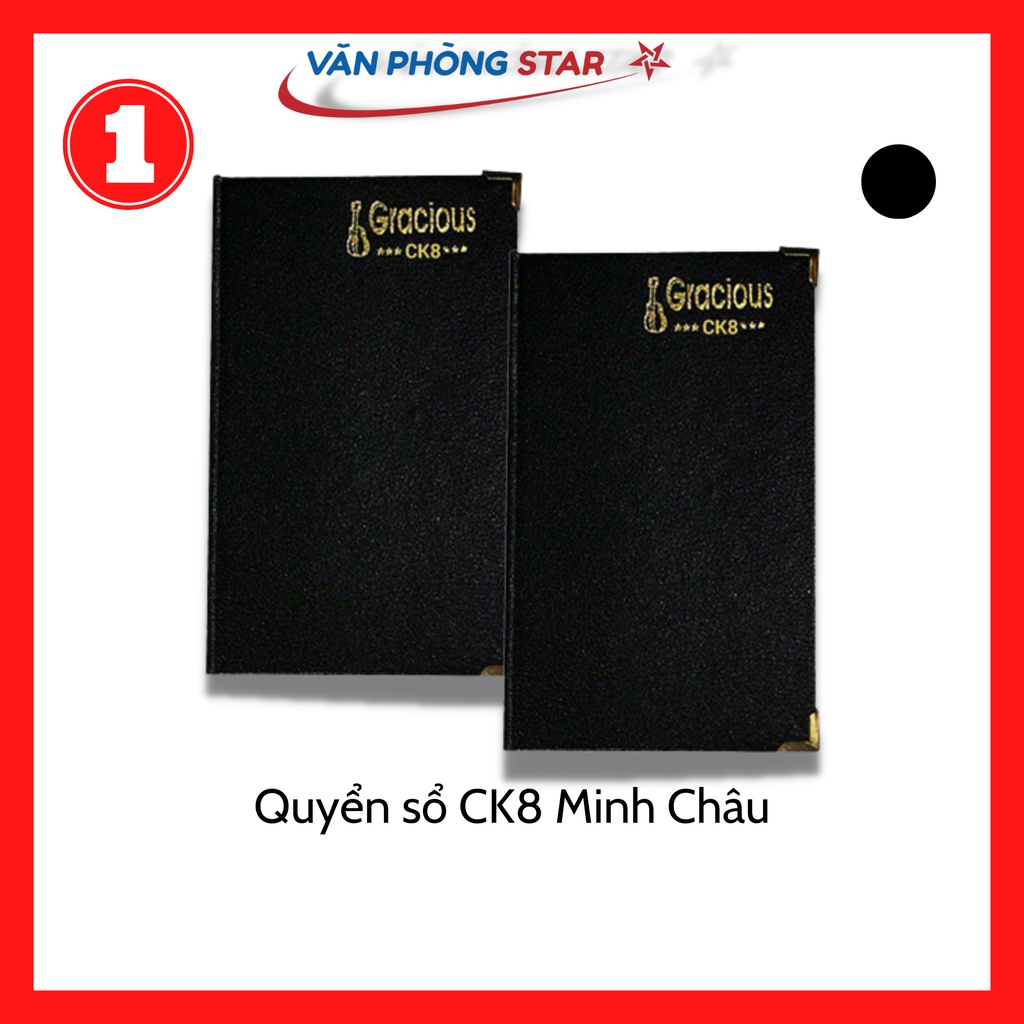 Quyển sổ CK8 Minh Châu da mềm, dẻo dai