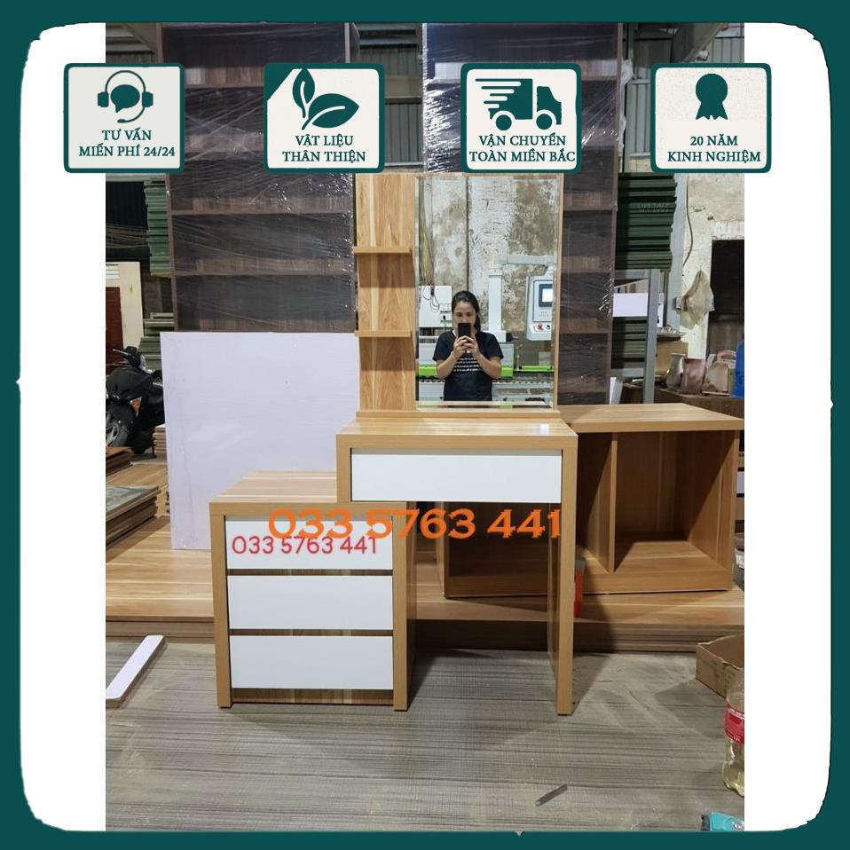 GIÁ GỐC - Bàn trang điểm đẹp thiết kế thông minh tùy chỉnh kích thước gỗ MDF phủ melamine