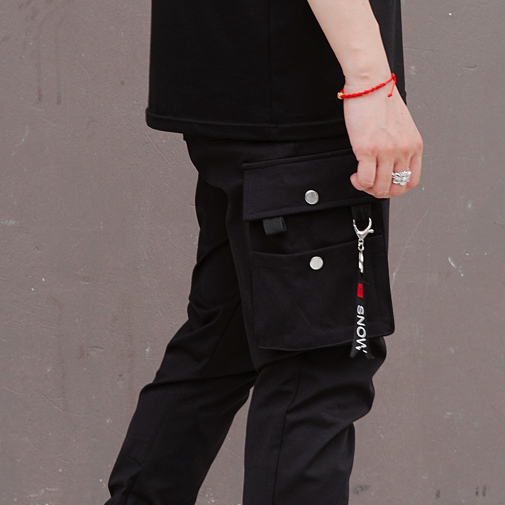 Quần jogger nam kaki túi hộp bigsize Maltrik thiết kế lung thun cao cấp dành cho người béo bụng có size to đến120kg