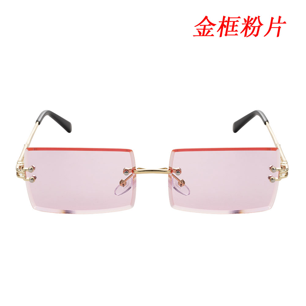 Kính Mát Hình Chữ Nhật Chống Tia Uv400 Thời Trang