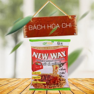 Thùng 30 gói Mì không chiên New Way sốt cà kiểu Ý gói 80g