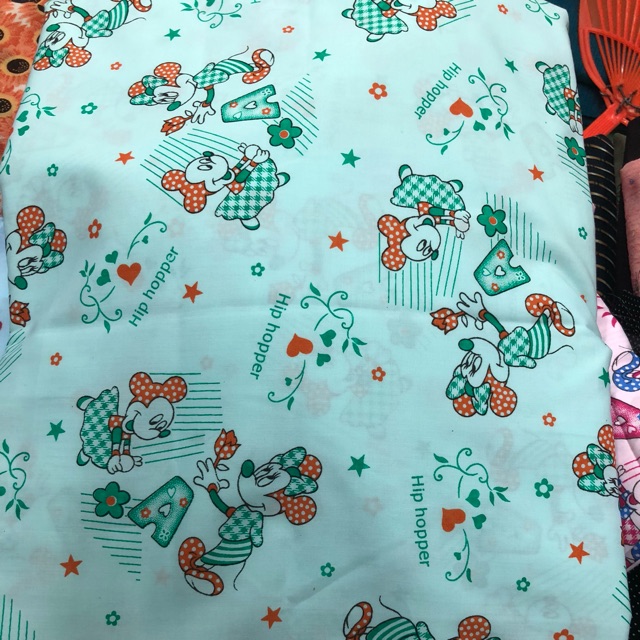 Vải kate siêu hình thú siêu kute may đồ mặc nhà, may pijama, may drap