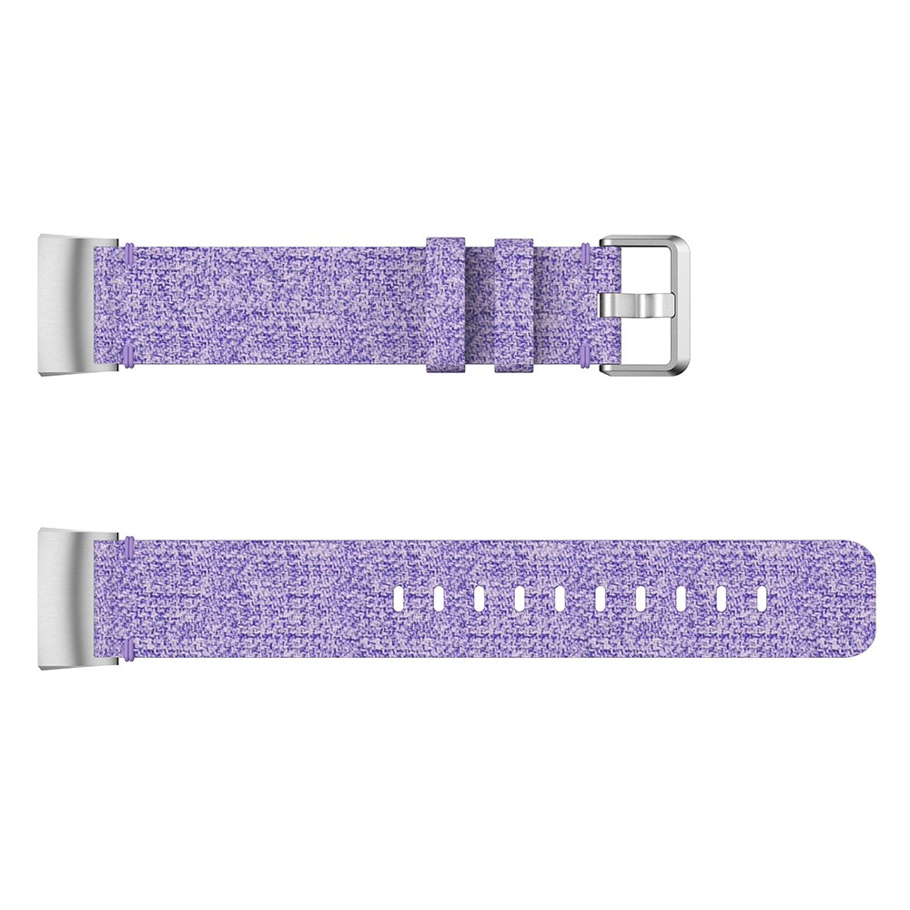 Dây Đeo Denim Nylon Canvas cho Fitbit Charge 3