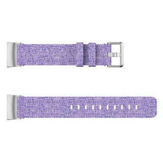 Dây Đeo Denim Nylon Canvas cho Fitbit Charge 3