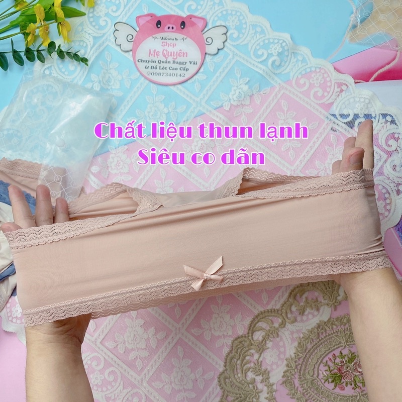 Set 3 quần lót nữ thun lạnh siêu mát co dãn 4 chiều kiểu dáng nhẹ nhàng cho ngày Hè năng động