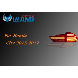Đèn hậu cho Honda City 2015-2019 mẫu Audi (1 bộ 2 cái)