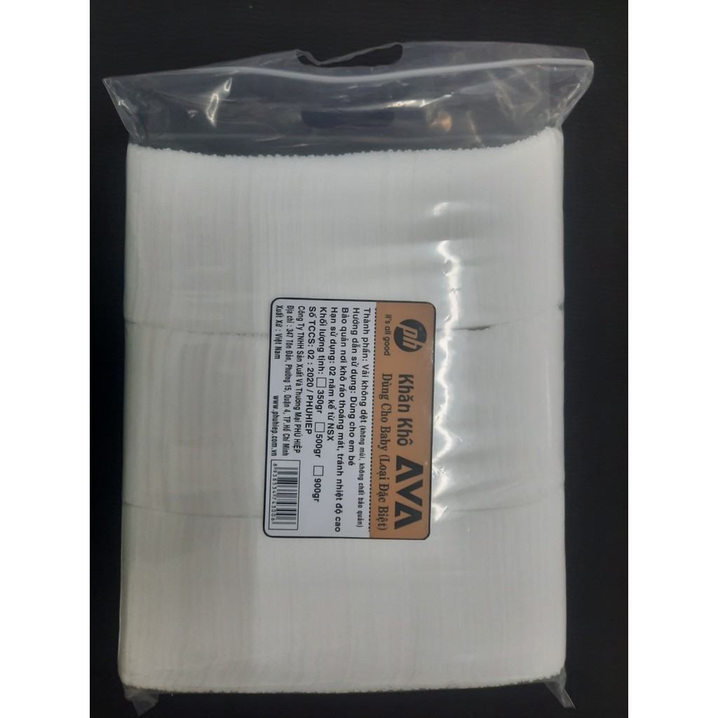 Khăn khô babi AVA - 500GRAM