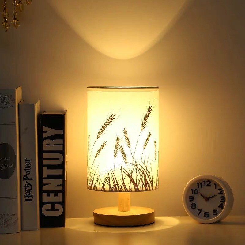 Đèn Ngủ Minimal Lamp- Đèn Ngủ Để Bàn Phong Cách Châu Âu- Decor phòng ngủ